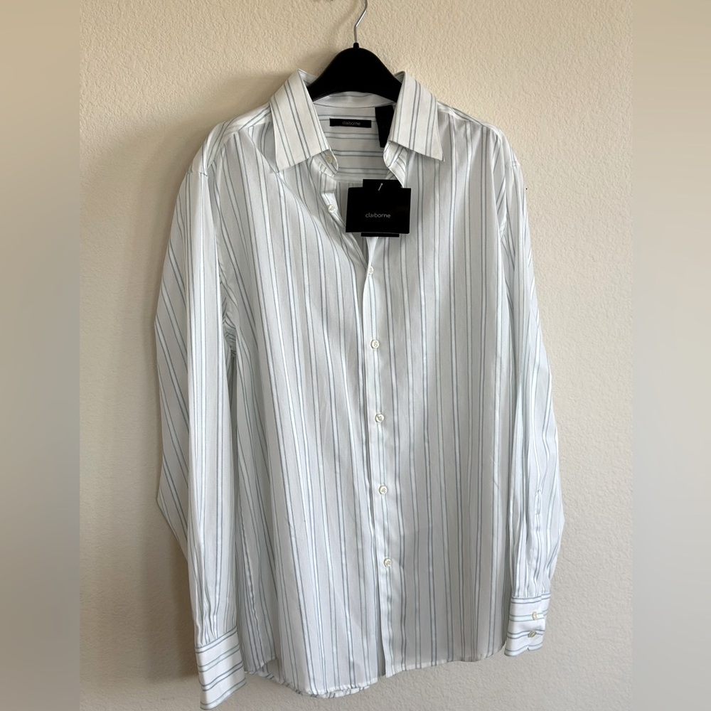 Claiborne New Men’s Dress & Casual Shirt, Size L.